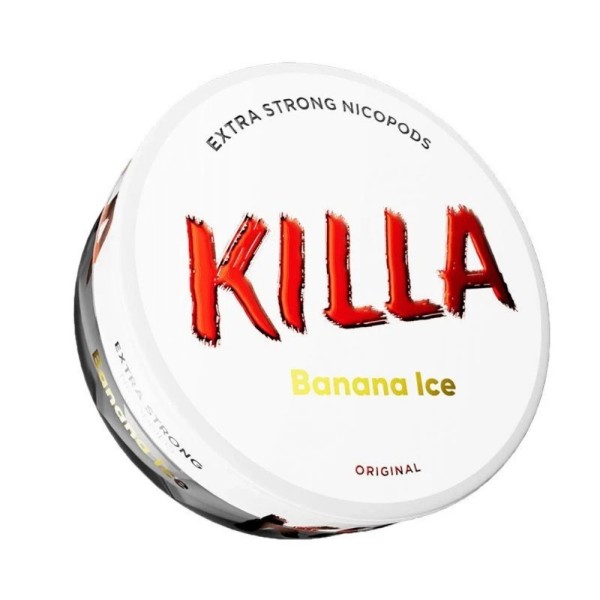 Killa Nicotine Pouches Banana Ice 16mg - Χονδρική